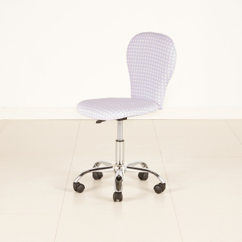 Alex S Polka Dots Printed Desk Chair Chairs Study Desks